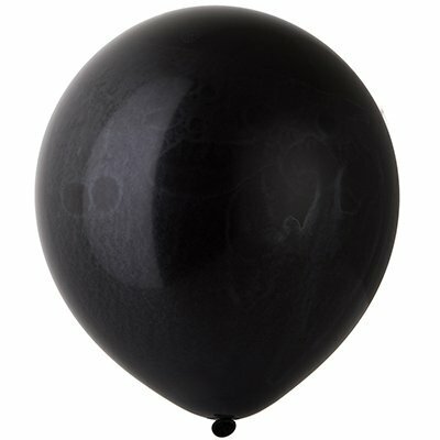 Шар латексный ненадутый Е 18" Пастель Black 45 см (10 в уп)
