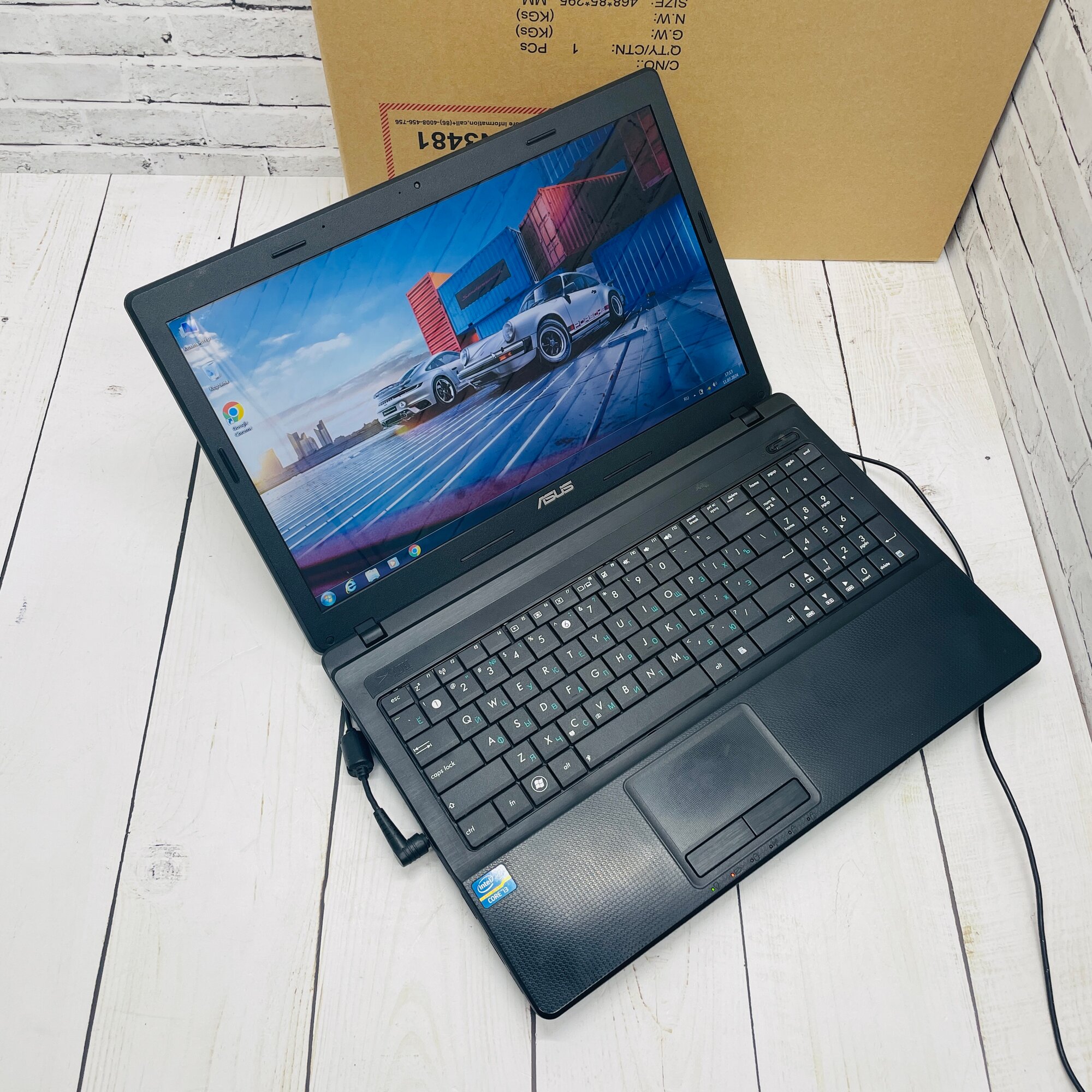 Ноутбук Asus X54C - 15.6", Intel Core i3-2330M, 6Gb DDR3, 320Gb HDD, Intel HD — фото 1