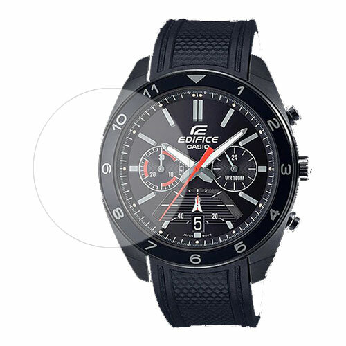 Скрин Мобайл защитный экран для часов Casio EFV-590PB-1AV из гидрогелевая плёнка прозрачная