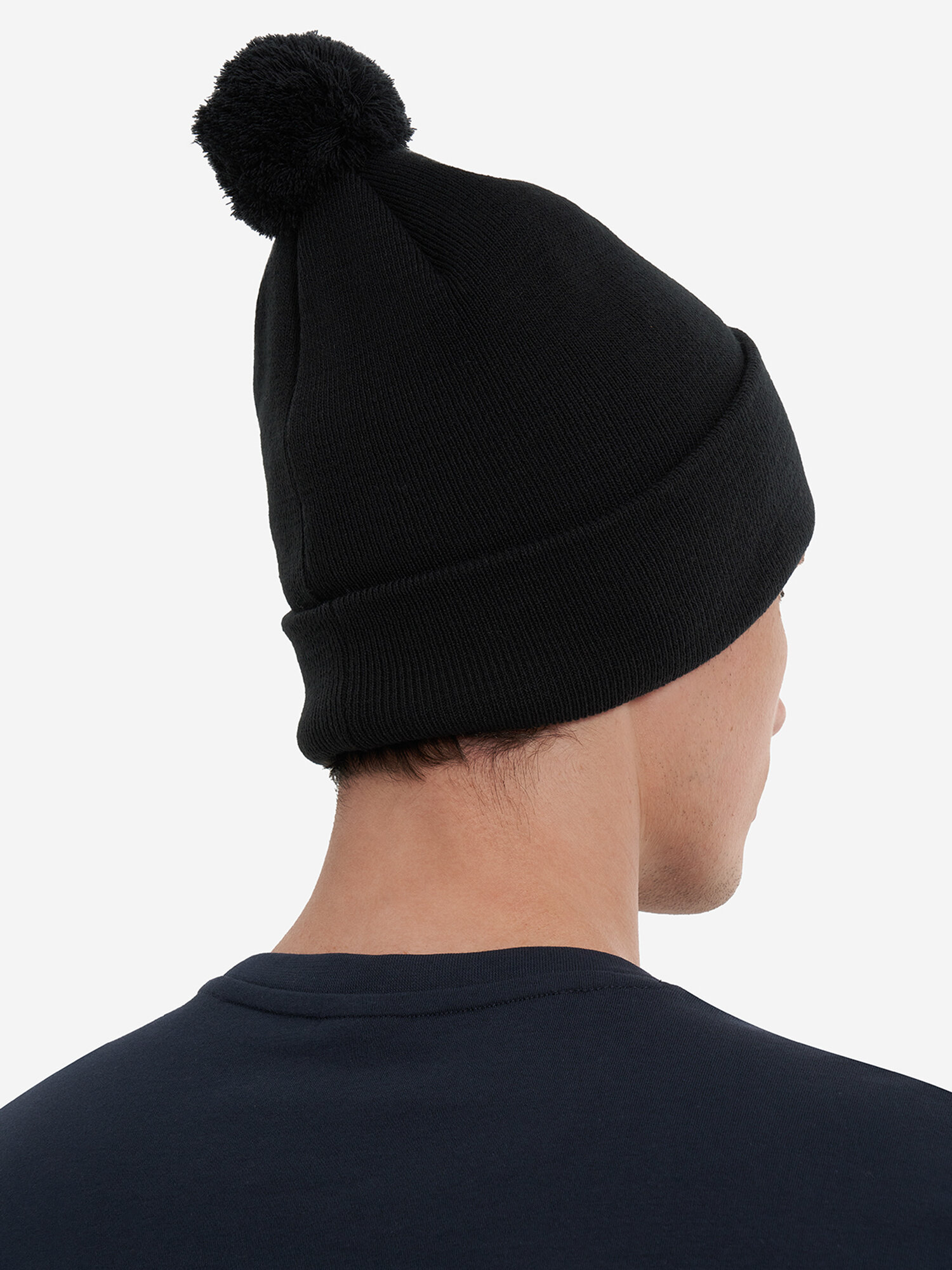 Шапка Fila для мужчин и женщин, размер one size, черный — фото 1