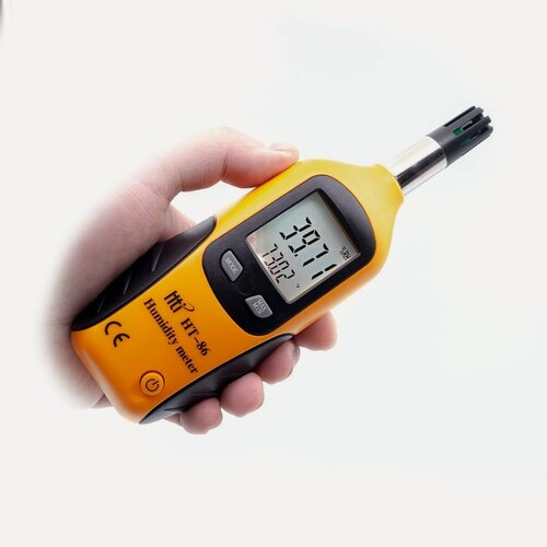 Изображение товара Цифровой измеритель температуры и влажности Hti НТ-86 (EU) (J1114RU), измеритель влажности воздуха, комнатный гигрометр влажности.