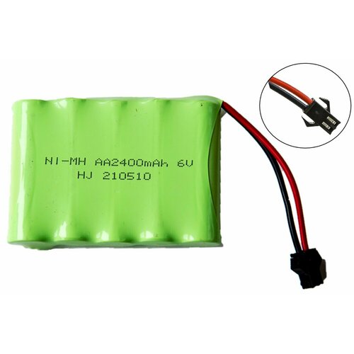 Аккумулятор NI-MH 6V 2400MAH форма FLATPACK разъем SM