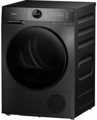 Сушильная машина Midea MD200D90WB/S-RU, Wi-Fi, 14 режимов, 9 кг, темное серебро