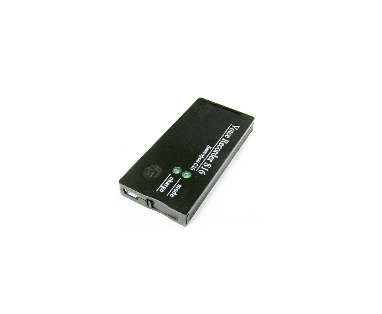 Диктофон Сорока 16.2 (VOX) (P40754SOR)+ 2 подарка (Power Bank 10000 mAh + SD карта 32ГБ) - работа от встроенного аккумулятора до 28 суток, микрофон — фото 1