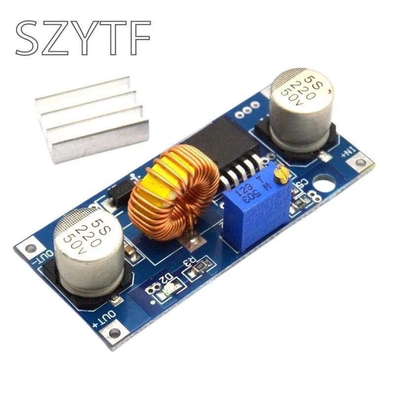 SZYTF XL4015 DC-DC понижающий модуль питания 5A