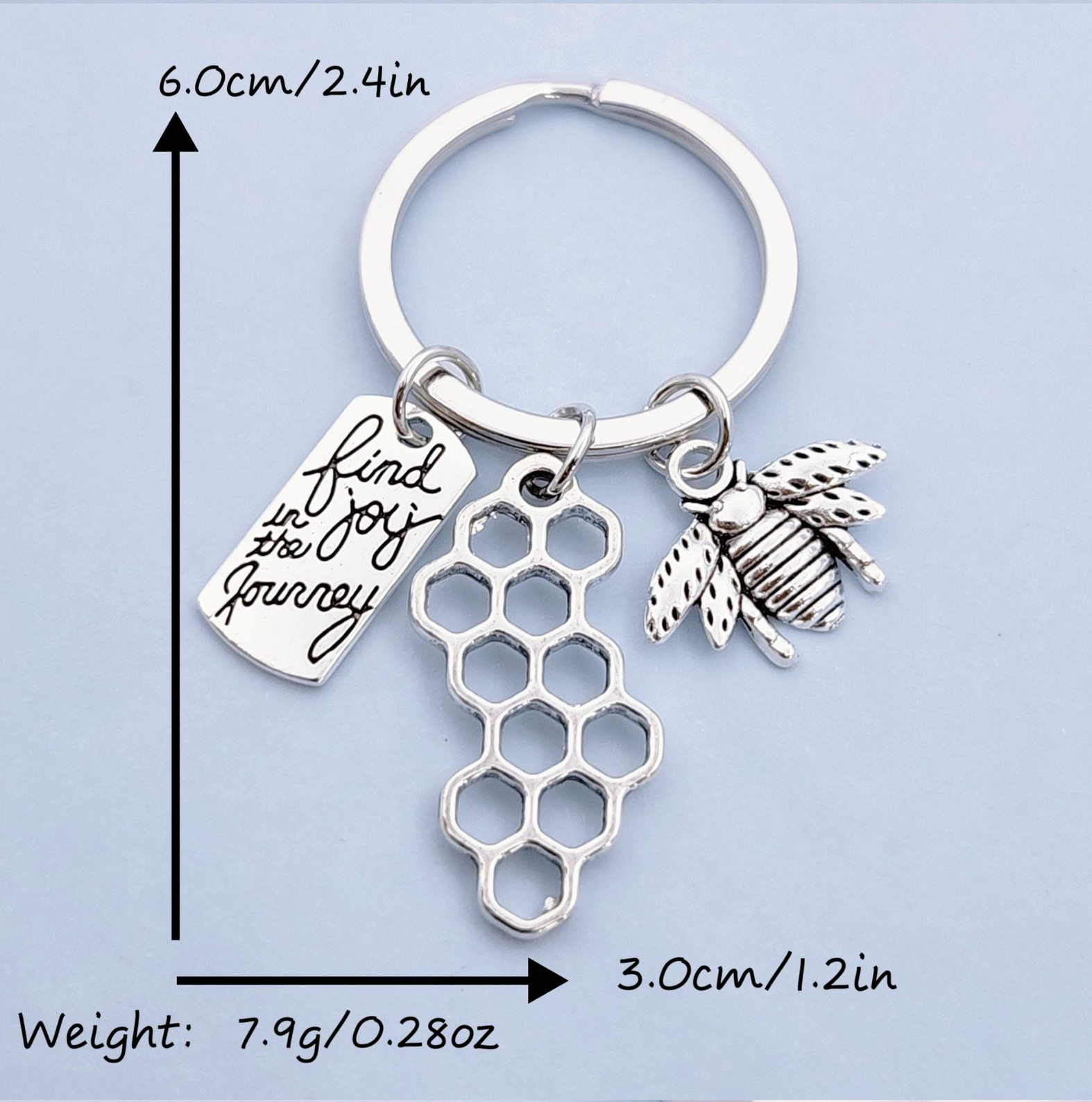 Брелок remove, серебристый — фото 1