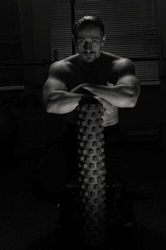 Изображение товара Массажный роллер Ивлар «777». Миофасциальный роллер. Активные упругие массажные пирамидки.