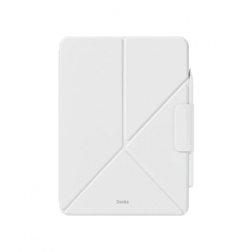 Чехол-книжка Benks Urban Magnetic iPad Case для iPad Mini 6/7 White белый C. K. PT. AP. WE.0067