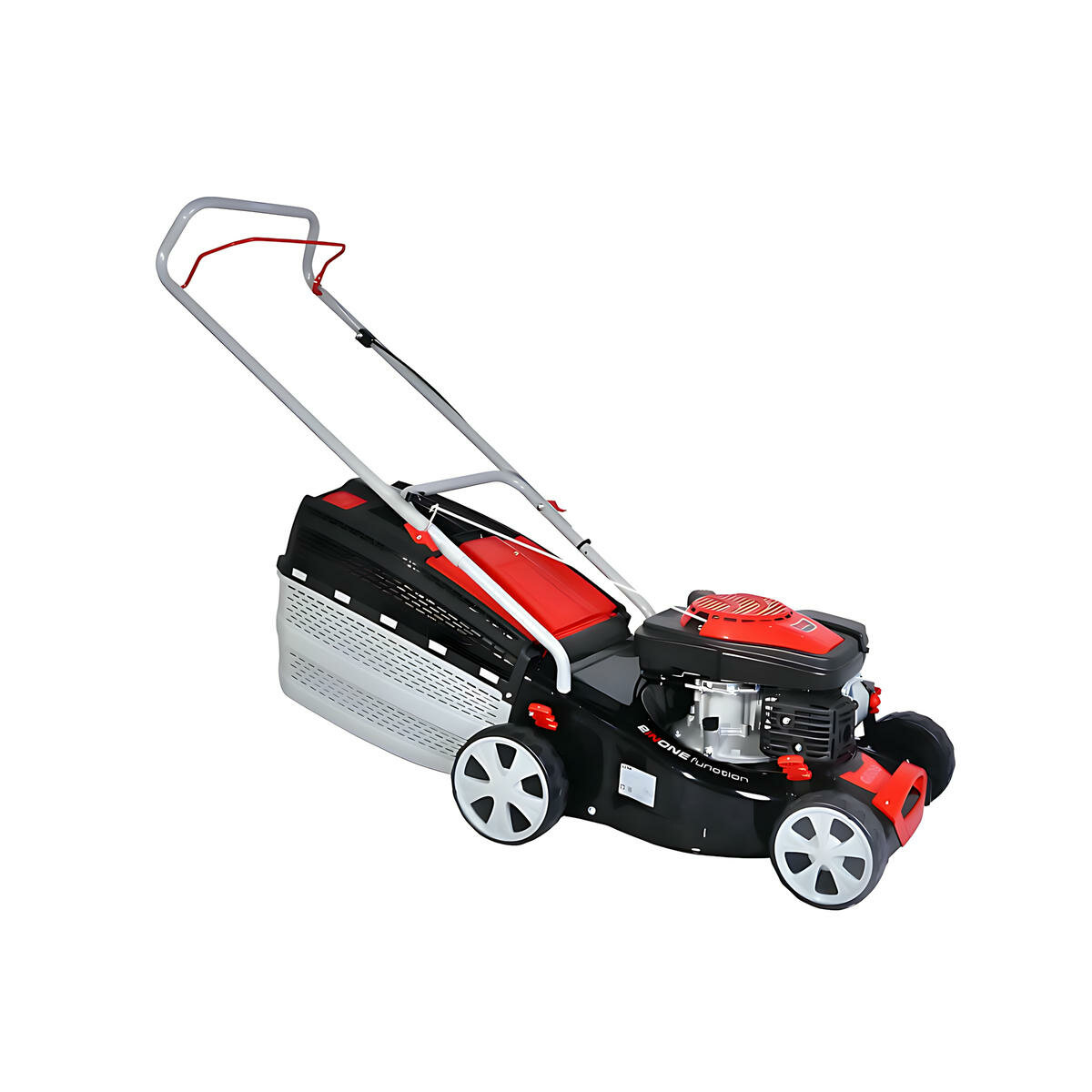 Изображение Газонокосилка бензиновая GEOS Classic 42 P-S 213097, 2,2 кВт, ширина скашивания 42 см с травосборником 65 л.