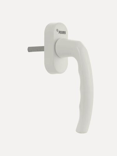 Изображение товара Ручка оконная рехау FREYA для пластиковых окон / дверей, со штифтом VarioFit, acoustic, белый