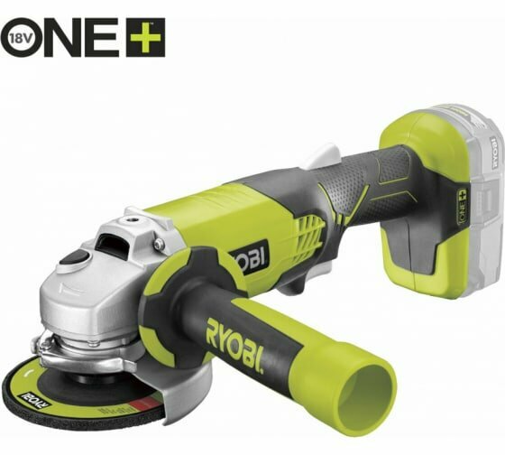 Аккумуляторная УШМ RYOBI R18AG-0 115 мм без аккумулятора