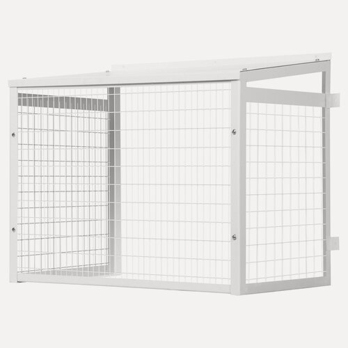 Изображение товара Ограждение Ballu, для кондиционера, металл, антивандальное, 50 см x 80 см x 6 см