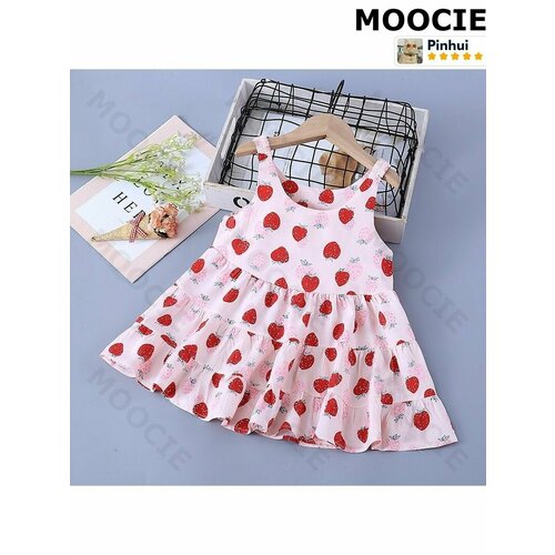 фото Сарафан moocie весна-лето 2025, размер 110cm, розовый