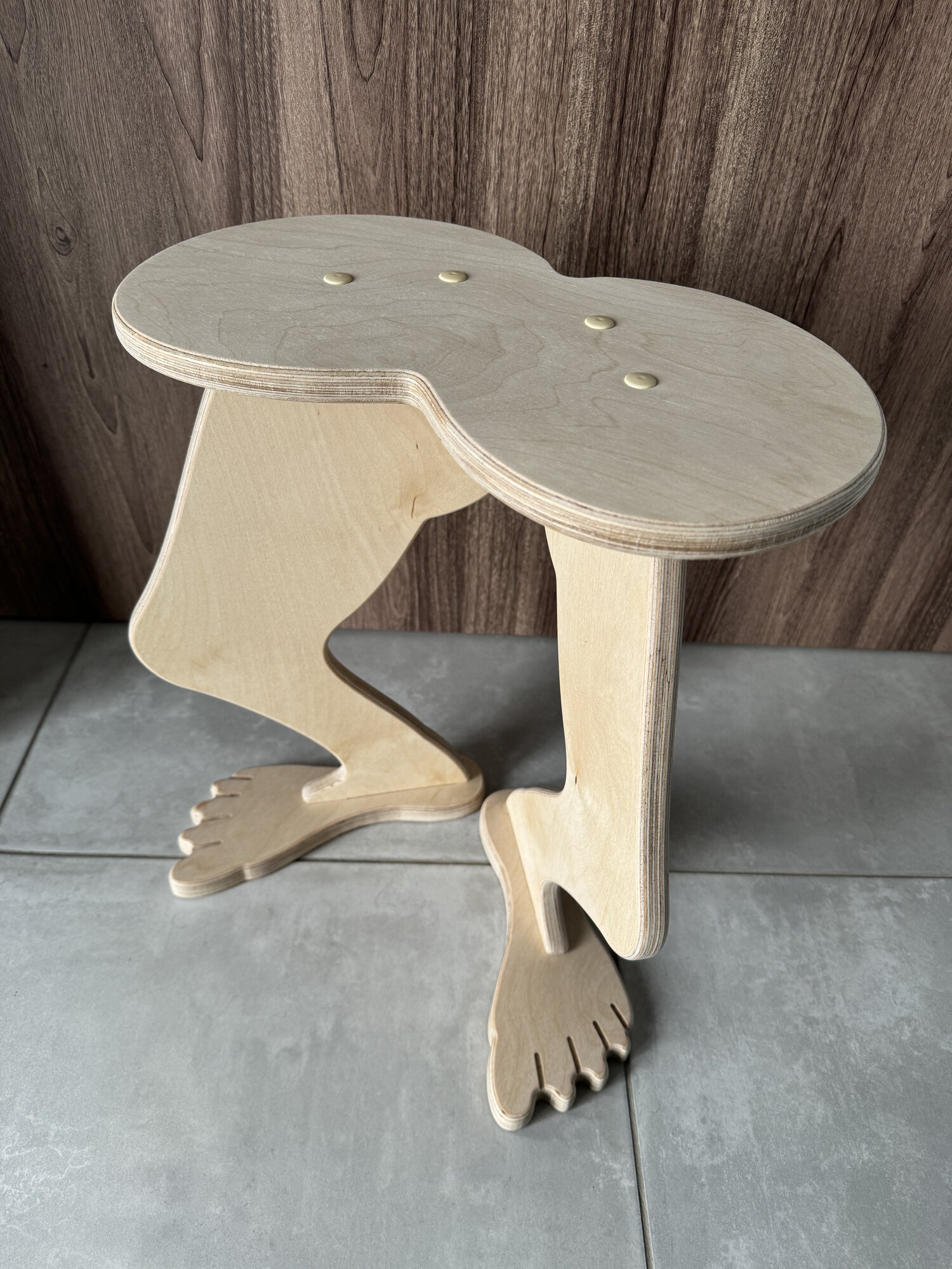 Стулья, Табуретки Xiaomi Табурет деревянный, березовая фанера, максимальная нагрузка 120кг, шлифованная поверхность