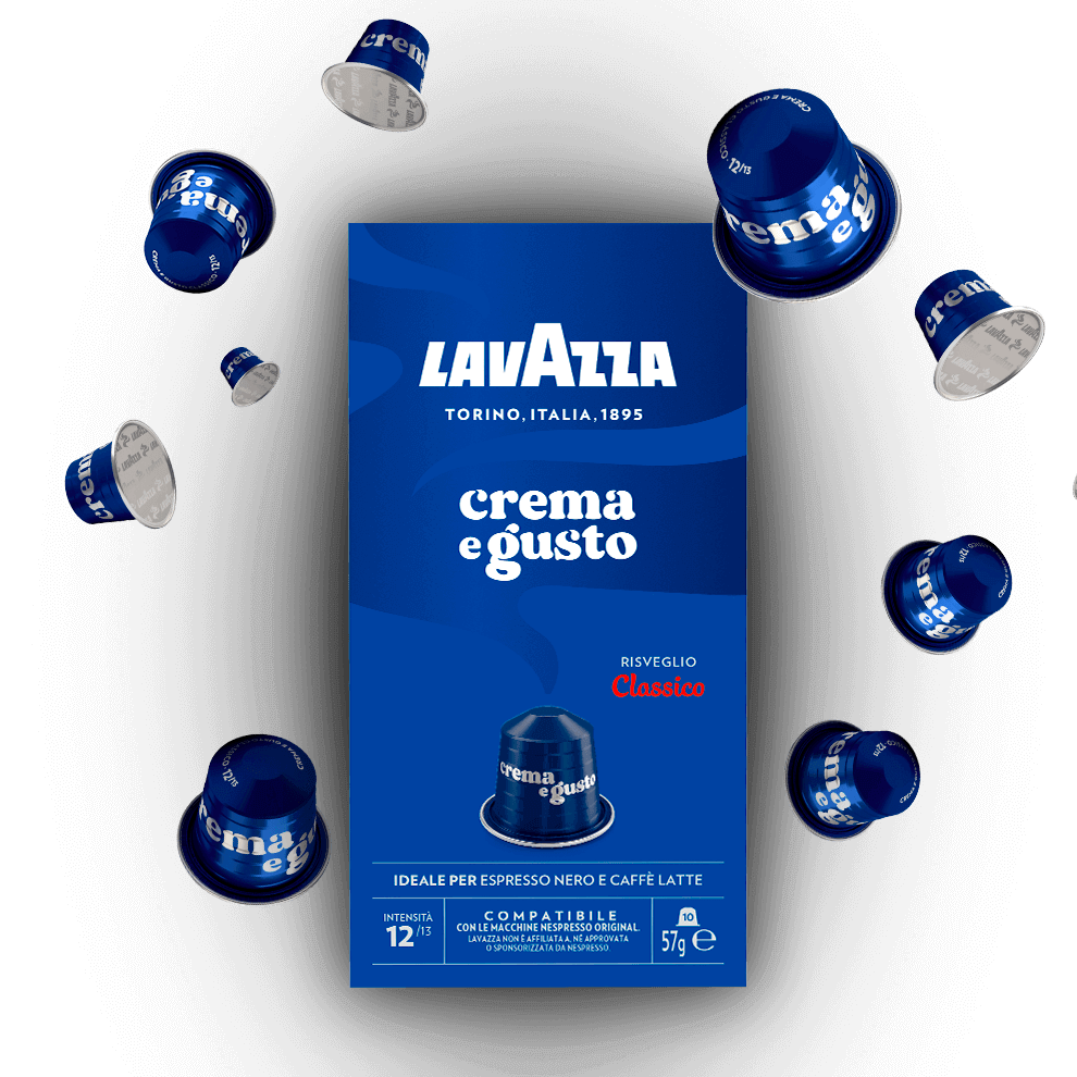 Кофе Lavazza Crema e Gusto Classico в капсулах, для Nespresso Original