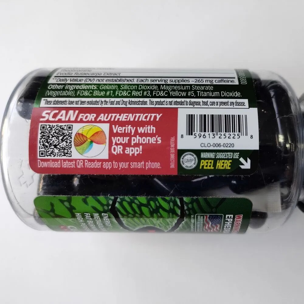 Изображение Жиросжигатель Cloma Pharma Black Spider 100 капсул