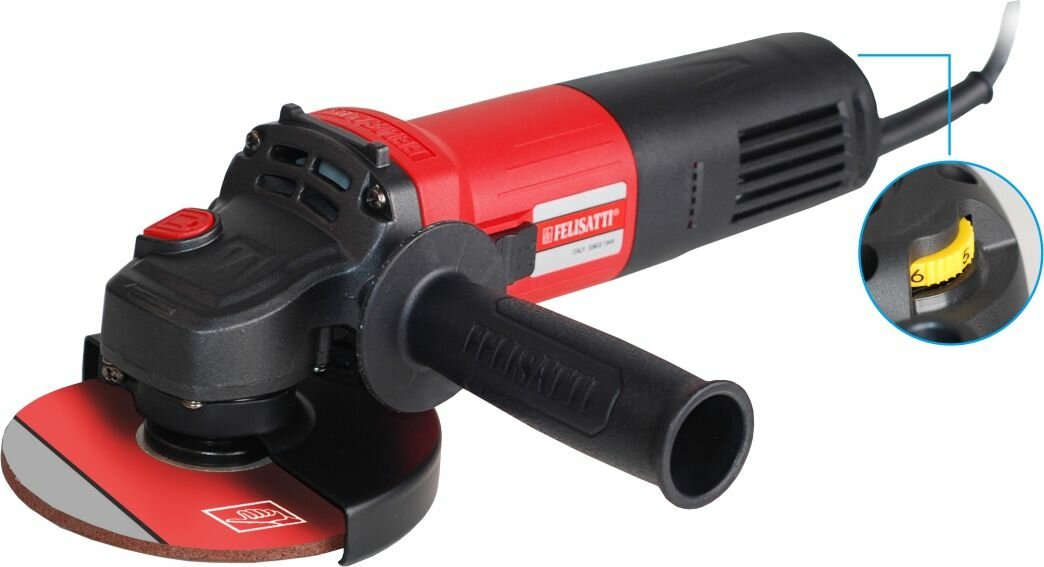 Угловая шлифовальная машина 125/1400ЭВ FT8214 Felisatti
