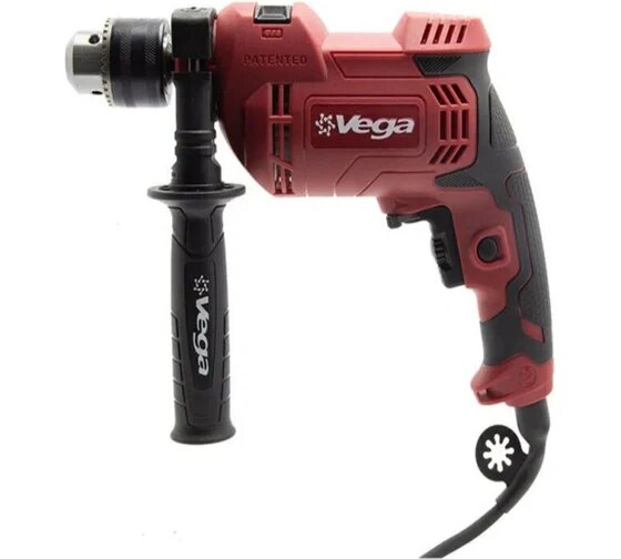 Дрель электрическая ударная Vega 1050Вт 0-2800 об/мин VD1050