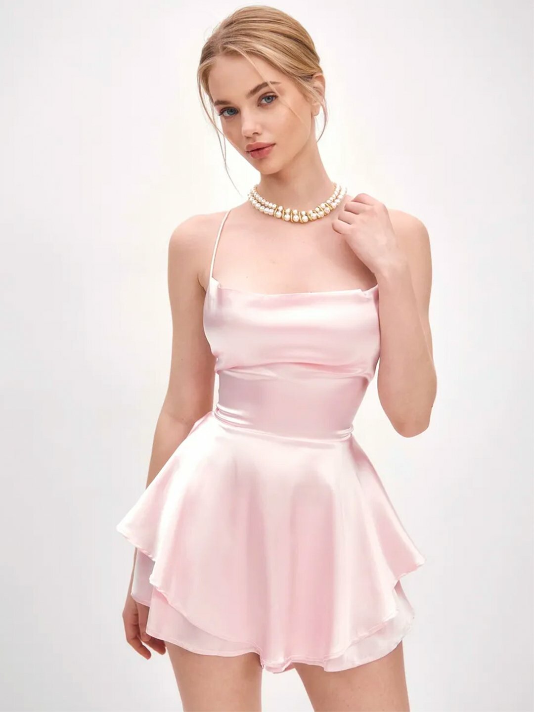 Пеньюар  1, размер standart, розовая — фото 1