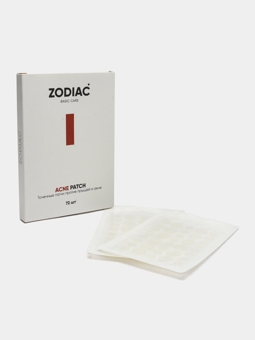 Набор для проблемной кожи лица ZODIAC, патчи и гель против анке, прыщей и угрей — фото 1