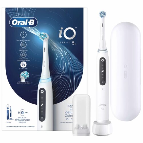 Электрическая зубная щетка Oral-B Электрическая зубная щетка Oral-B iO Series 5N Quite White CN белый 18190₽