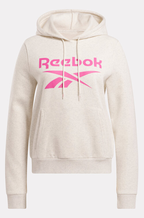 Худи Reebok Identity Big Logo Fleece Hoodie, размер L, бежевый