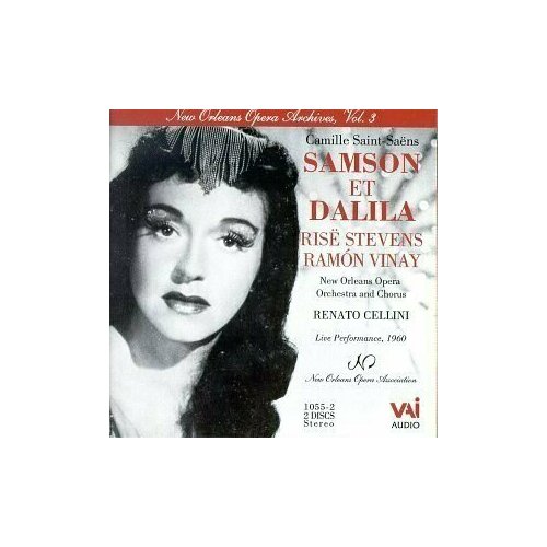 AUDIO CD SAINT-SAENS - Samson Et Dalila 1960, Cellini, R. audio cd saint saens samson et dalila placido domingo elena obraztsova orchestre de paris barenboim 2 cd