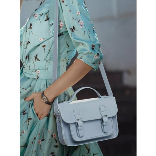 Сумка кросс-боди OVONZO, фактура матовая, небесно-голубой