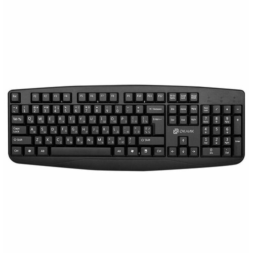Клавиатура Oklick Оклик 105M черный USB 89000₽