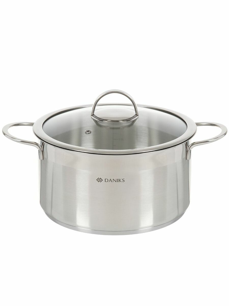 фото Кастрюля с крышкой BONN, 5.8л