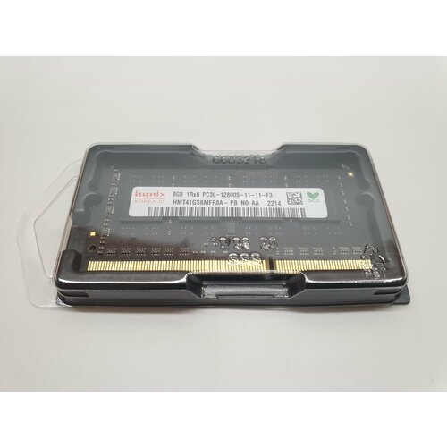 DDR3L 8Gb 1600Mhz So-Dimm Hynix HMT41GS6MFR8A-PB оперативная память ddr3l 8gb 1866 mhz sk hynix pc3l 14900s so dimm совместима с mac imac macbook