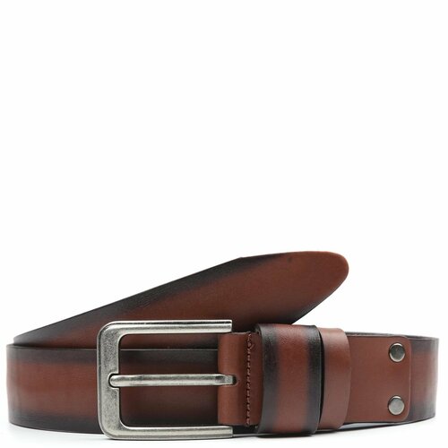 фото Ремень fabretti, размер 125, коричневый