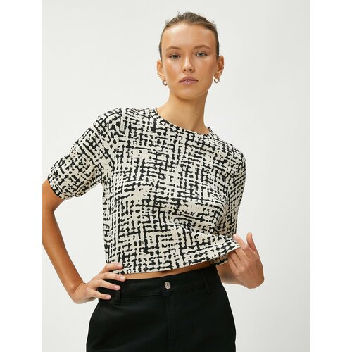 фото Футболка koton, размер xxl, черный