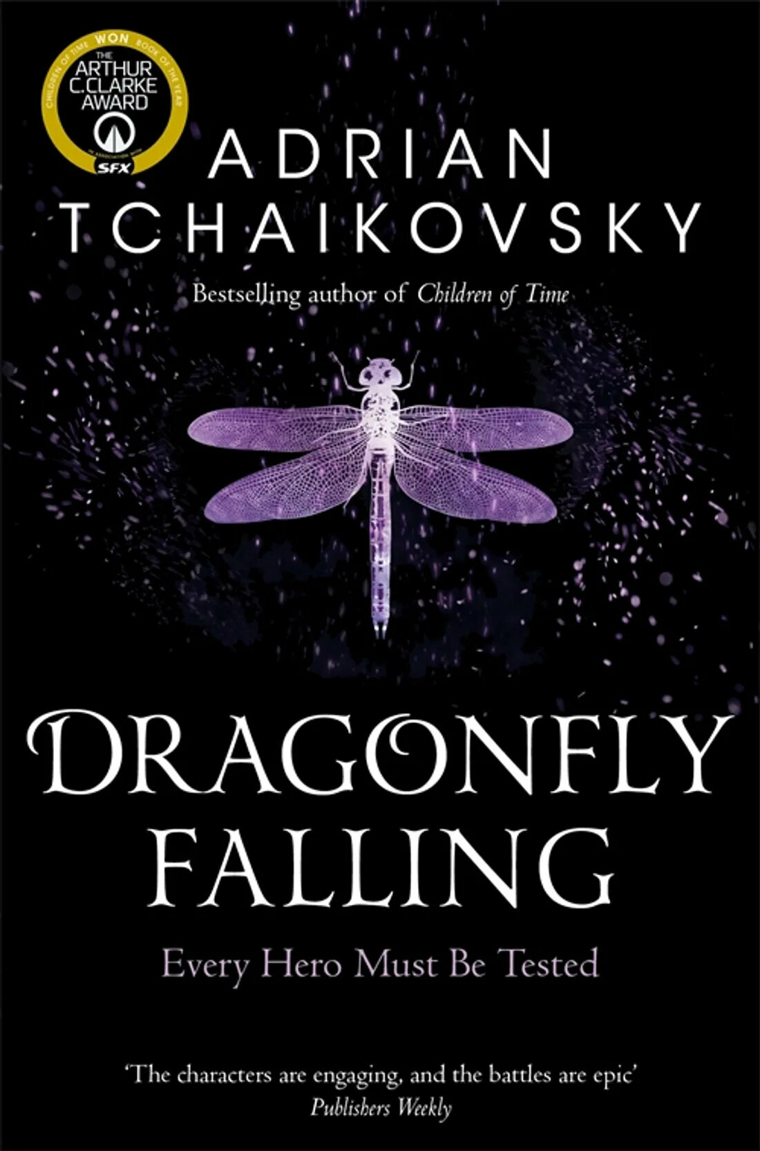 Dragonfly Falling / Tchaikovsky Adrian / Книга на Английском / Чайковски Адриан - фото №1