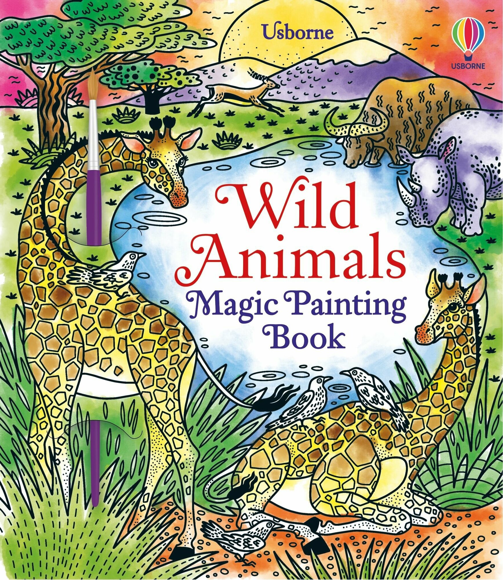 Wild Animals. Magic Painting Book - фото №1