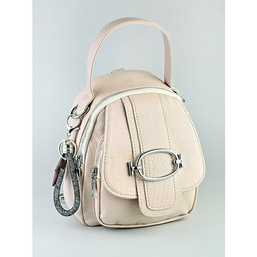 фото Рюкзак "6582-1", фактура зернистая, бежевый babak