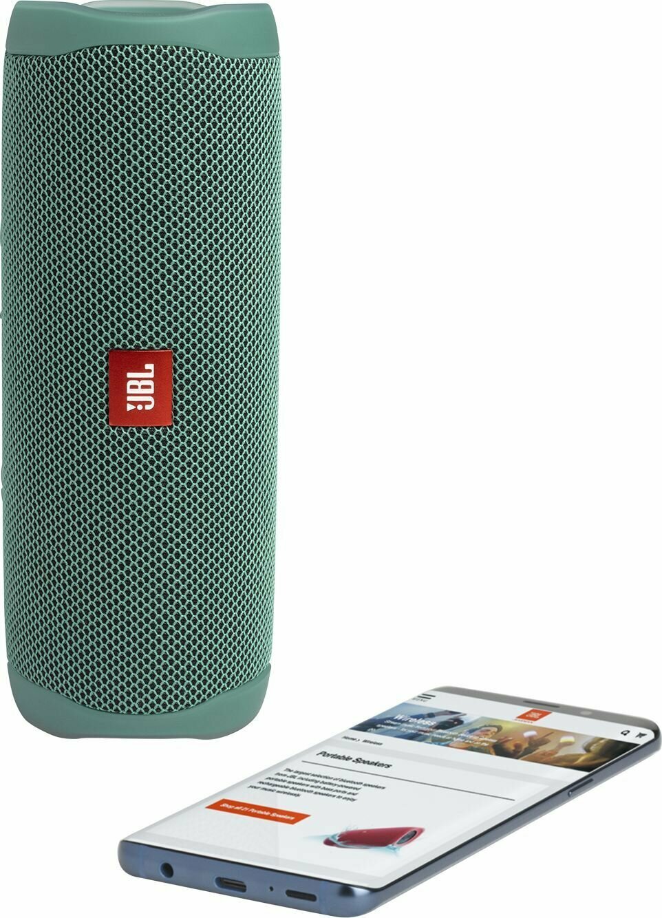 Портативная колонка Flip 5 Eco Edition (синий) JBL - фото №20