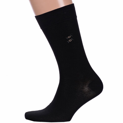 Носки LorenzLine, размер 25, черный носки мужские зимние утепленные средней длины 5 пар