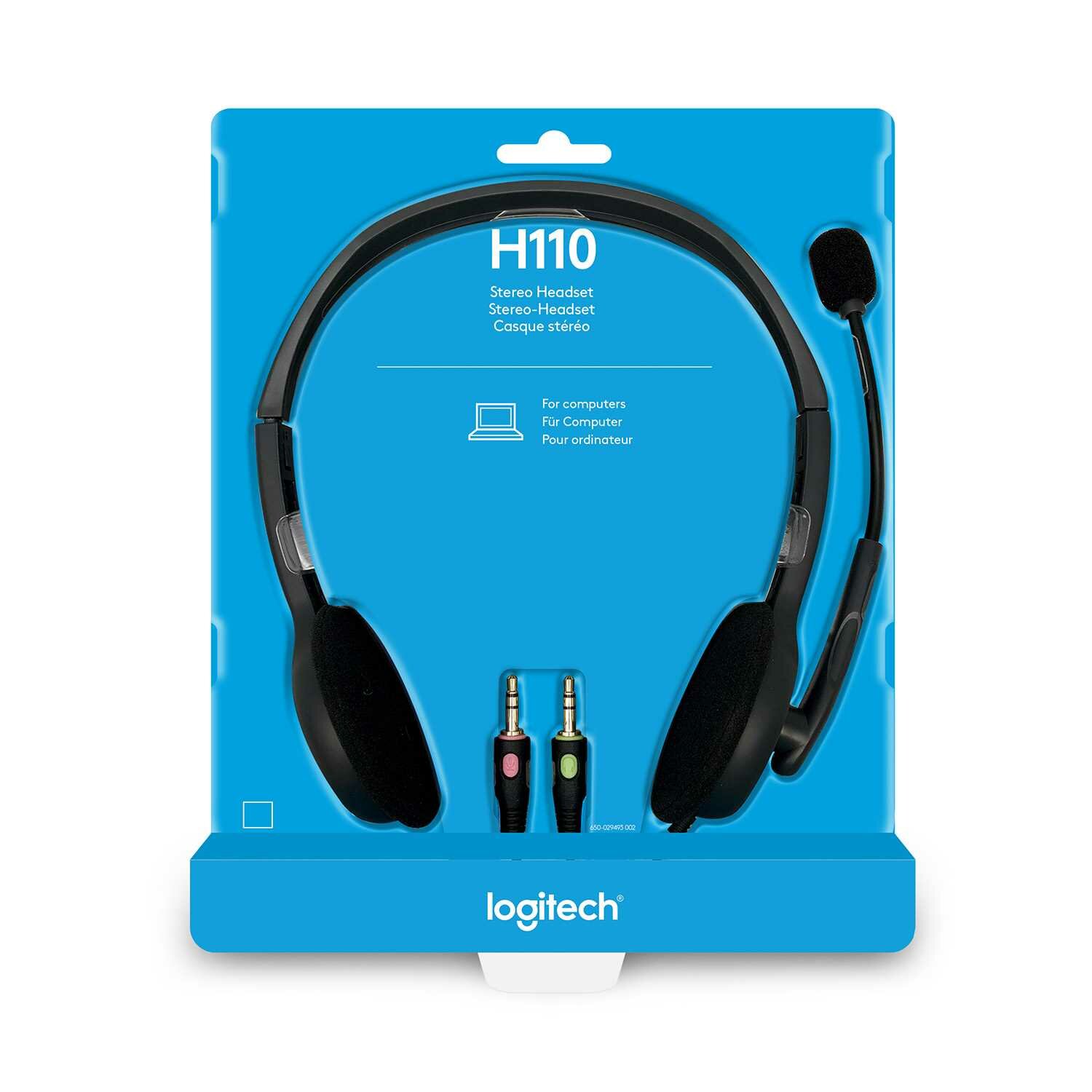 Наушники с микофоном Logitech H110