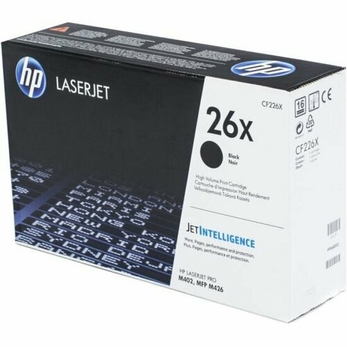 Тонер-картридж HP 26X Contractual High Yield Black Original LaserJet Toner Cartridge