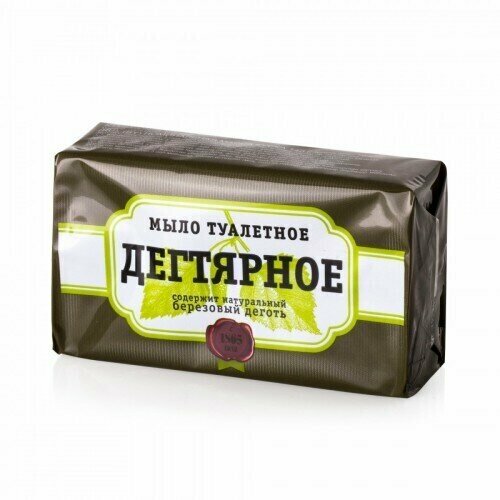 Аист Мыло туалетное Ординарное Дегтярное, 140 г