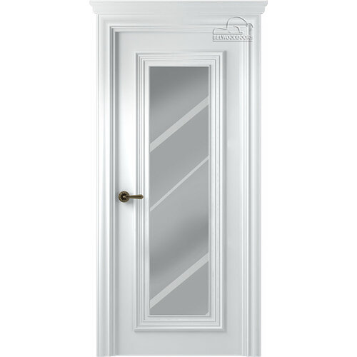 Межкомнатная дверь Belwooddoors Палаццо 1 зеркало эмаль белая