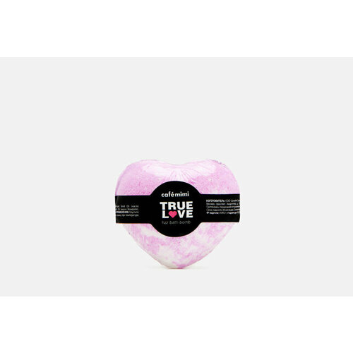 Гейзер для ванны True Love pink 115 г бомбочка для ванны cafe mimi клубнично банановый пончик 140г