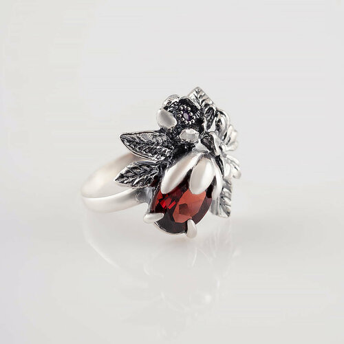 Кольцо Milana Silver, серебро, 925 проба, размер 18.5