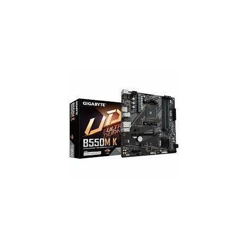 GigaByte Материнская плата AMD B550 SAM4 MATX B550M K 1.1 GIGABYTE