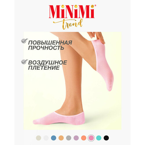 Подследники MiNiMi, размер 0 (UNI), розовый носки и следки minimi подследники minion pesca antico