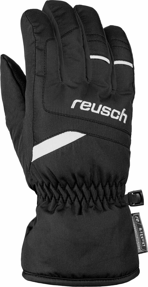 Перчатки Reusch, размер 6, белый, черный