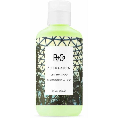 R+CO Успокаивающий шампунь для волос Super Garden CBD Shampoo