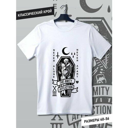 фото Футболка hypnotica, размер xs, белый