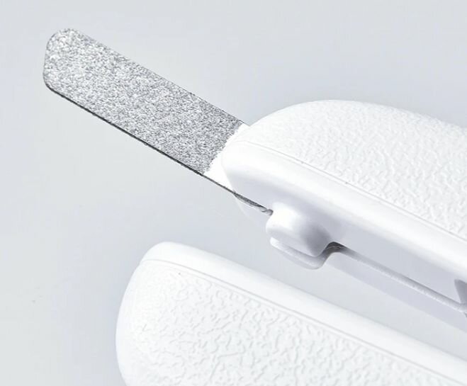 Изображение Триммер для стрижки когтей домашних животных, для груминга, цвет: белый